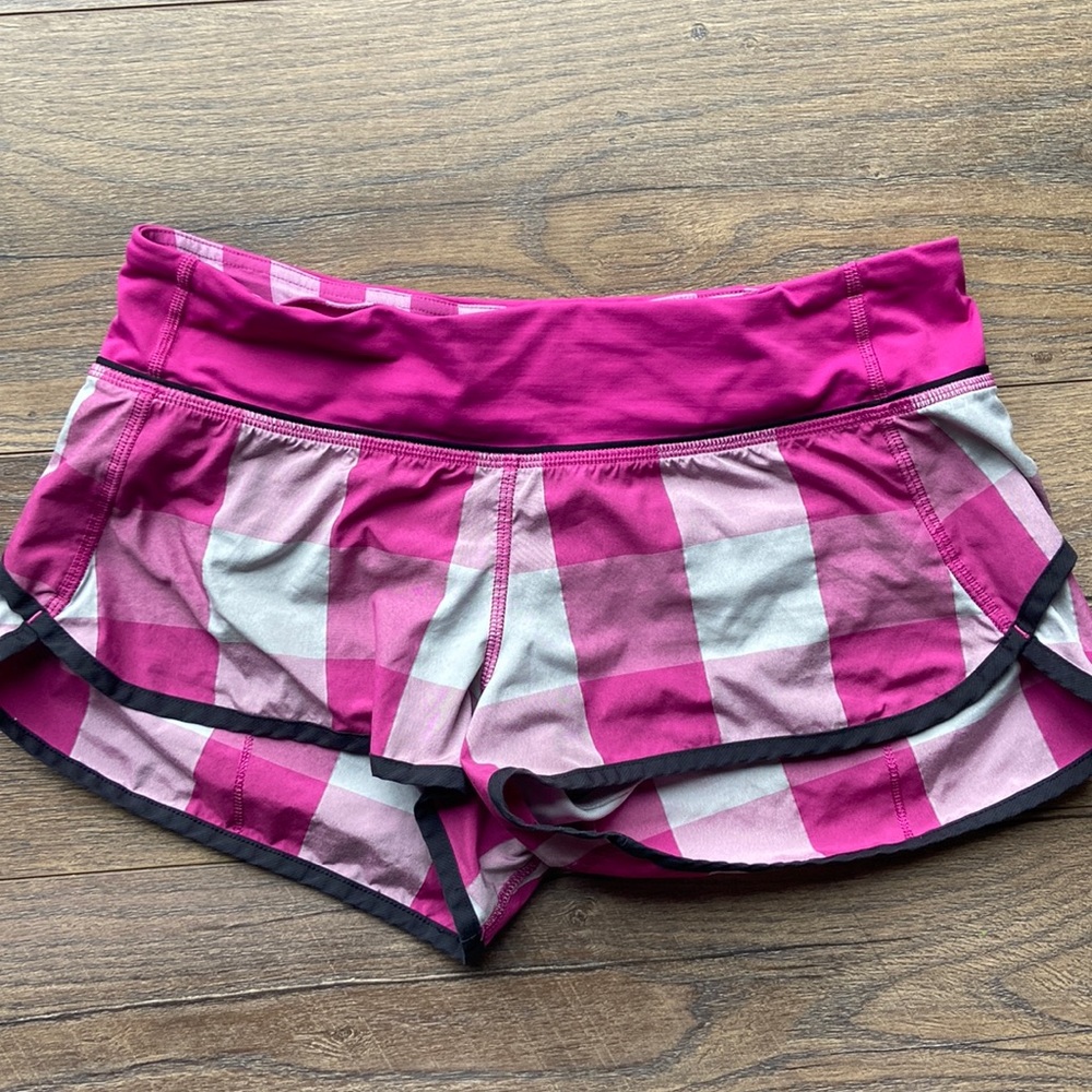 Lululemon speed shorts